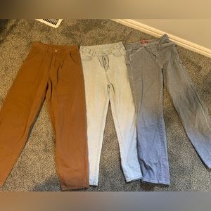 Dickies and SHEIN Jeans 3 pairs for 25.00